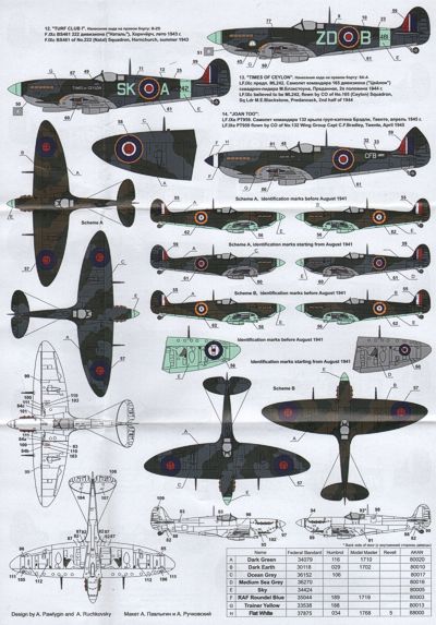 War Gifts: Presentation Spits MKII, V, IX Versions ad7255