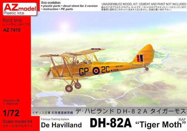 De Havilland DH82A Tiger Moth (RAF/Royal Navy) az7415