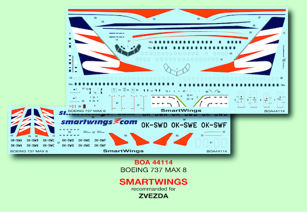 Boeing 737 Max 8 Smartwings Boa Bodecek Agency Boa144114
