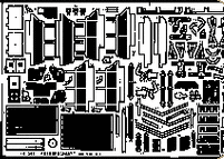 Detailset Messerschmitt Me410B-1 (Monogram) E48-243