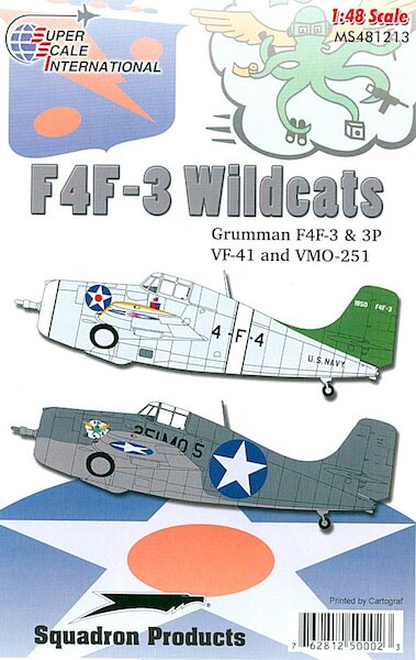 48-1213 Grumman F4F-3/F4F-3P Wildcat (VF41, VMO-251) 48-1213