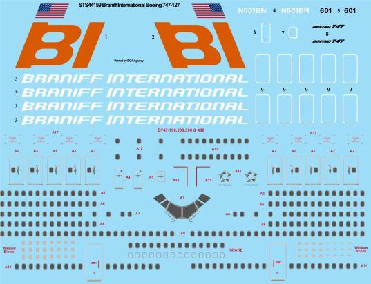 Boeing 747-127 (Braniff International) sts44159