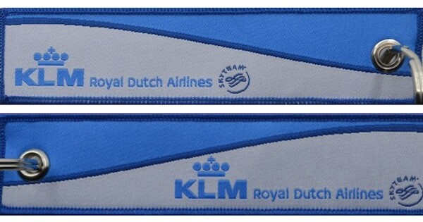 Keyholder with KLM Royal Dutch Airlines on both sides  KEY-KLM