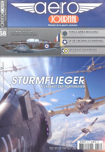 Aérojournal n°58: Avril-Mai 2017 Sturmflieger à L'assaut des Forteresses AJ58