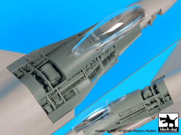 F16C Fighting Falcon Electronics 2 + canon (Tamiya) A48078