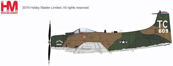 Douglas A-1H Skyraider, USAF,