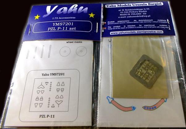 Accessory set PZL P11c (Azur,Heller) YMS7201