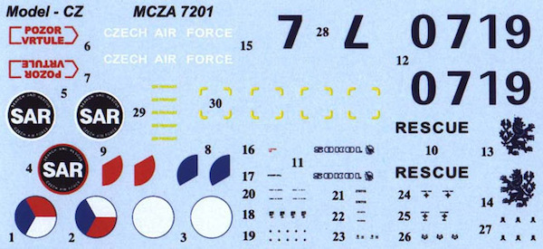 Sokol W3A (SAR Czech AF 0719) MCZA7201