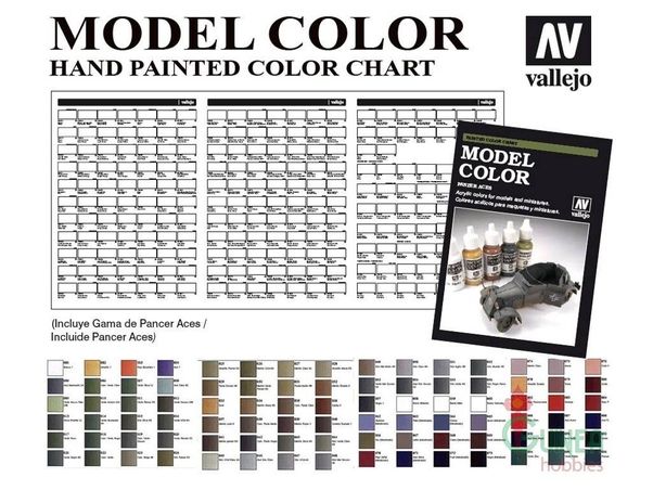 Model Model Color Chart