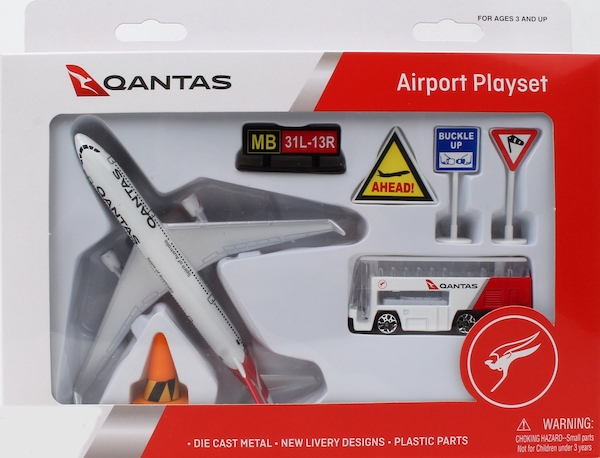 qantas airport playset