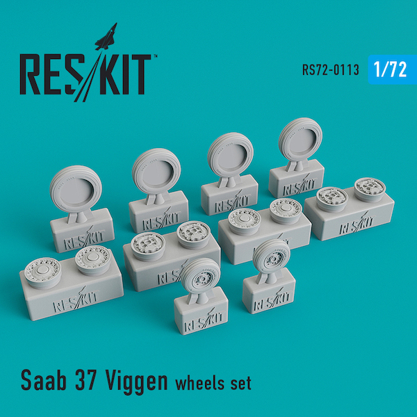 Saab 37 Viggen Wheel set RS72-0113