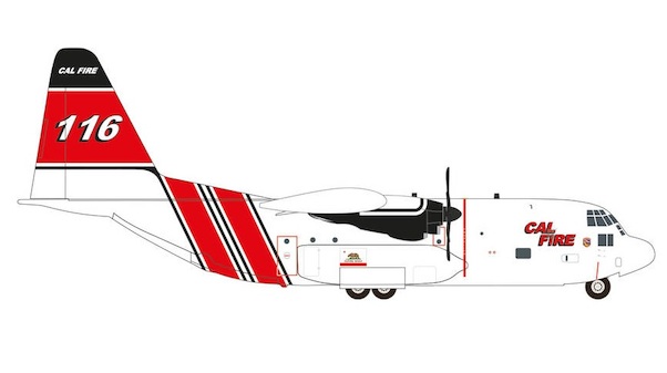 Lockheed Hercules C130H CAL Fire 571470