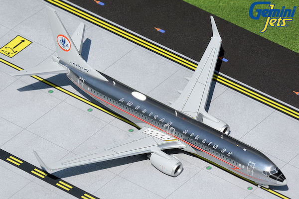 Gemini Jets Western "Polished" Boeing B737-300 1/400 