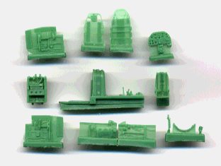Ilyushin IL2M3 Sturmovik Cockpit replacement set (TOKO) C18