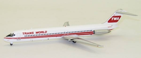 DC9-51 (TWA, Trans World Airlines) N416EA With Stand IFDC950917