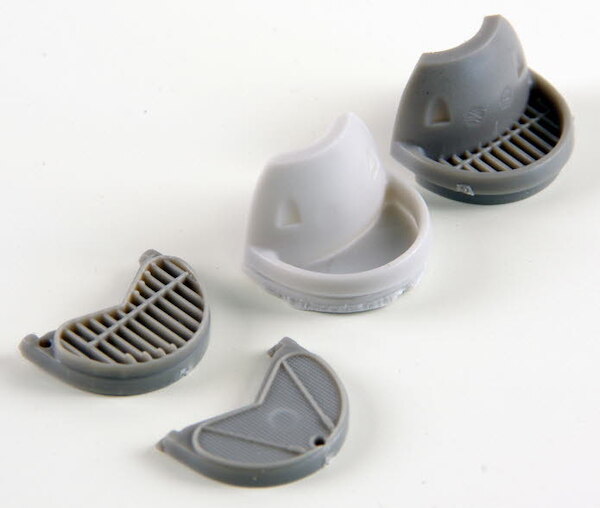 Junkers Ju87B-1/2 Radiator Intake replacement (Airfix) 48P008