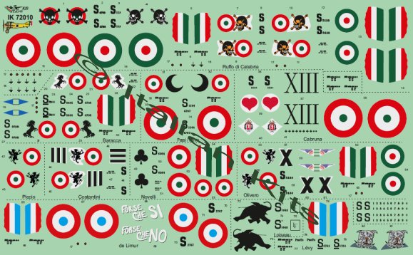 Spads over Italy. IK72010