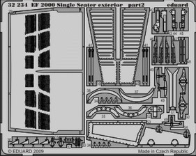 Detailset EF2000 Single Seater Exterior (Trumpeter) E32-234