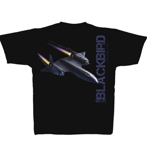 SR-71 Blackbird Adult T-Shirt