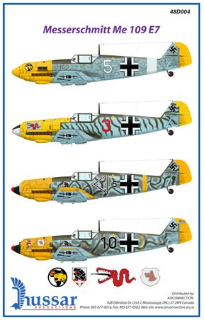 Messerschmitt Bf 109E-7 D48004
