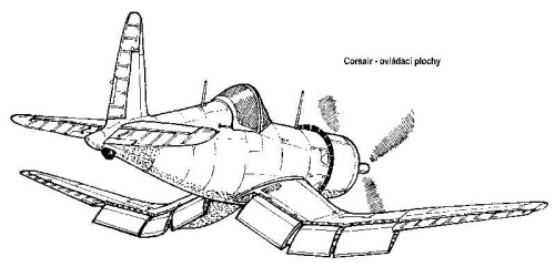 F4U-4 Corsair Controls Surfaces (Tamyia) CMKA4073
