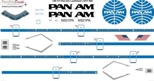Lockheed L1011 Tristar (PanAm) 144-171
