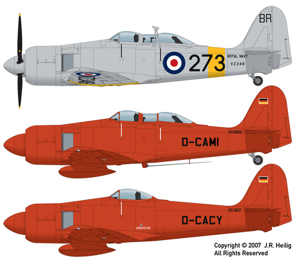 Hawker Sea Fury T Mk20 3207