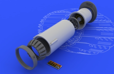 Mikoyan MiG21Bis Exhaust Nozzle (Eduard) e648-051