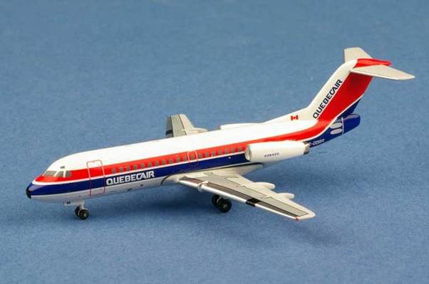 Fokker F28 Fellowship (Quebecair) C-GQBR AC1184