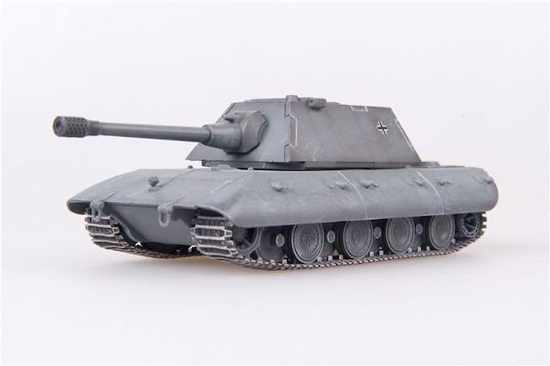 Germany Wwii E100 With Krupp Turret German Grey 1946 German Gre