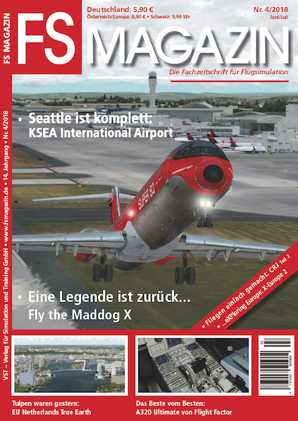 FS Magazin: Fachzeitschrift für Flugsimulation nr. 4/2018 Juni/Juli 419704850590404