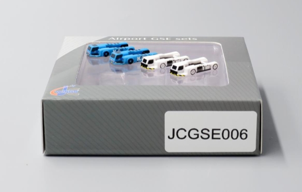Airport GSE Sets (Push Back Tug 4 in set, 2xKLM,2xBlank) JCGSE006