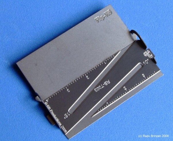 Attachement for Flip R5 Bending tool for Photo Etched Parts for tapered bends RB-T003
