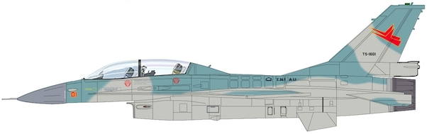 F16B Block 15 Fighting Falcon (TS-1601, TNI-AU