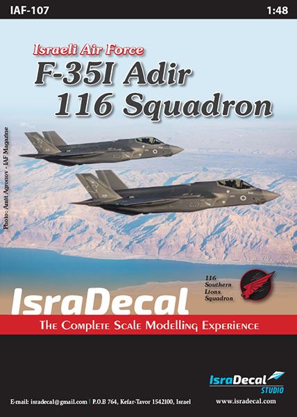 IAF F-35I Adir (116 Squadron , IAF) IAF-107