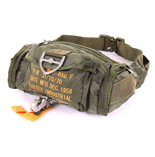 Parachute bag 1/hip bag Green  359501 GREEN