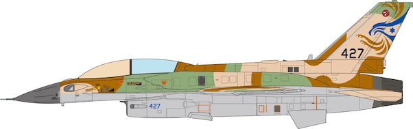 F16I Sufa Israeli Air Force, 427, 253 Squadron