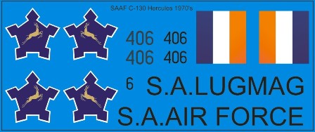 SAAF C130 Hercules 1970's 48-186