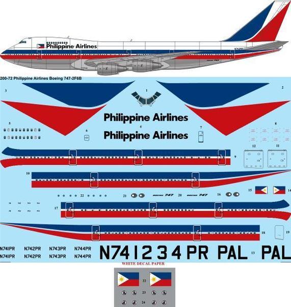 Boeing 747-200 (Philippine Airlines) 200-71
