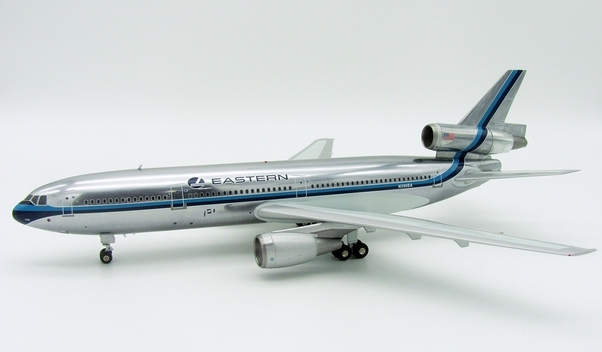 DC10-30 (Eastern Air Lines) N390EA Polished With Stand New Fuselage IFDC100817P