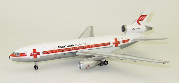 Douglas DC10-30 Martinair Holland Red Cross PH-MBG Polished With Stand IFDC10MP0620P