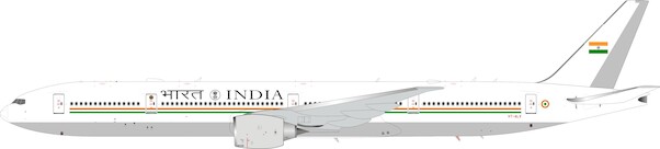 Boeing 777-300ER Indian Air Force VT-ALV with stand IF773IAF1220
