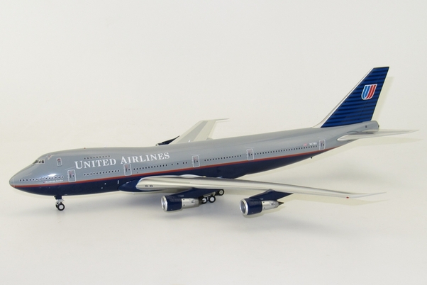 B747-122 (United Airlines) N4716U with stand JF-747-1-001