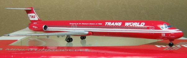 MD83 (TWA) N948TW Limited Herpa Wingsclub Edition 530323