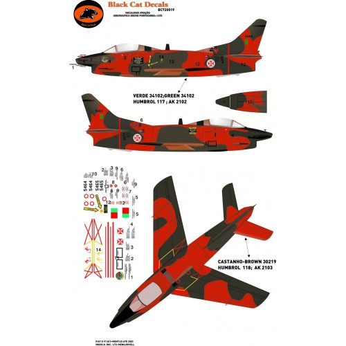 Fiat G91R-3 (Portugese Air Force Montijo 2003) BC720019
