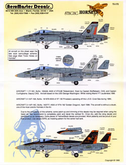 Stinging Hornets Pt 2 (VFA86,VFA132,VFA192) AMD72-172