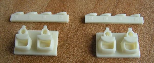 Air intakes for Lancaster (Hasegawa) U72-71