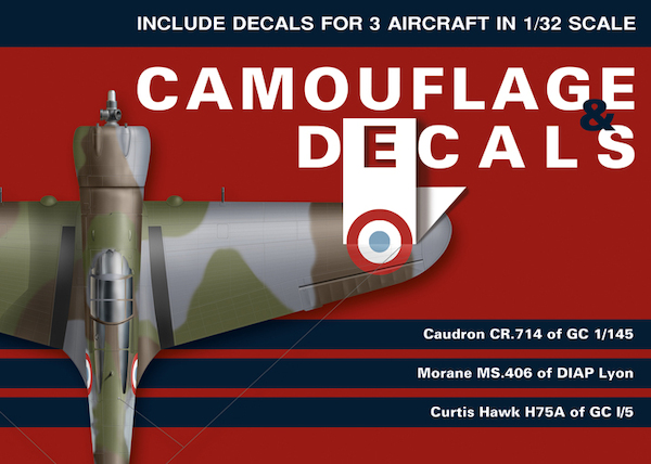 Camouflage & Decals (MS406, Curtiss P36, CR714) 9788361421221
