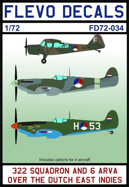 322sq and 6 Arva over the Dutch East Indies FD72-034