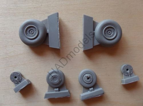 MiG29M Fulcrum Wheelset (Trumpeter) HAD232002